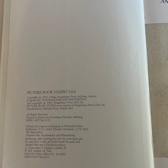 Vintage Children's Book, The Nutcracker - Picture 4 of 4